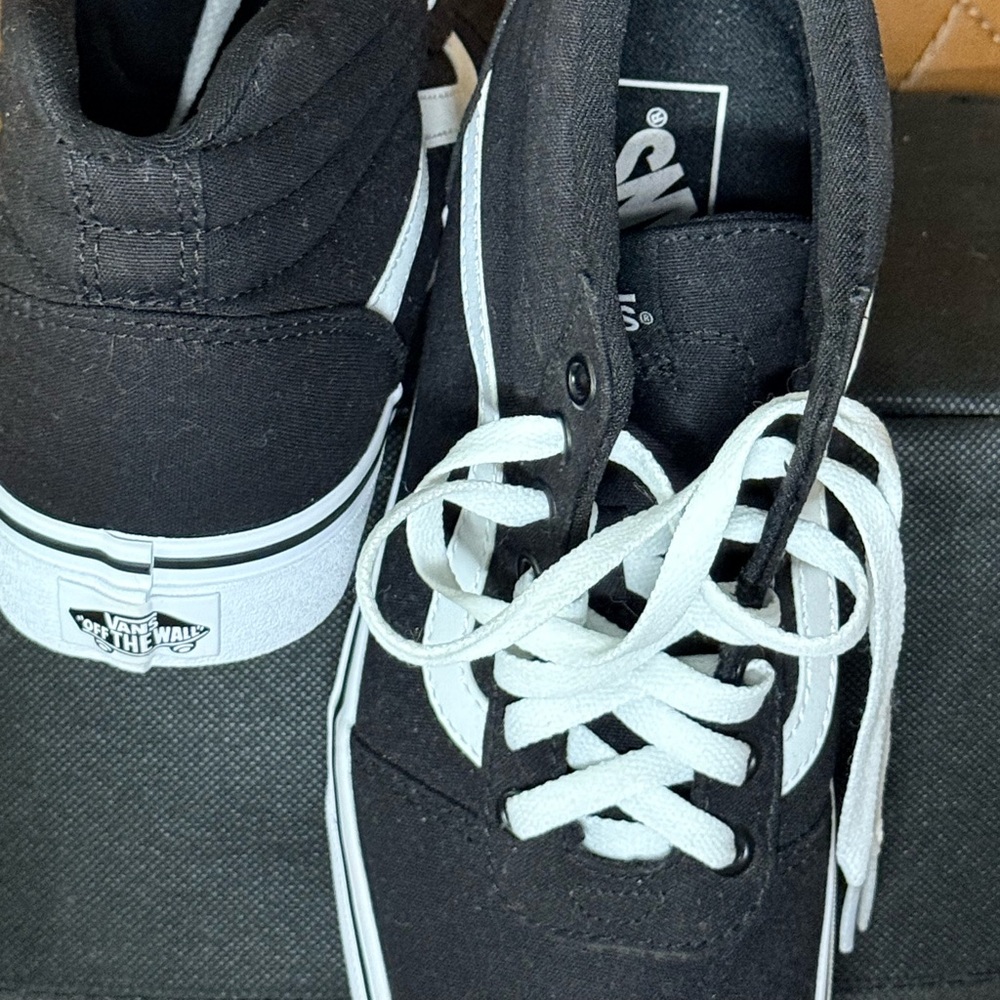 Vans Classic Black and White High-Tops